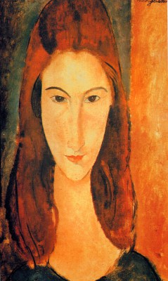 Modigliani portret Jeanne reprodukcja